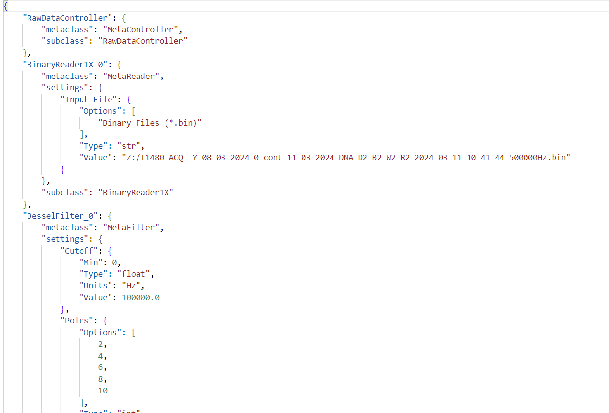 Saving Session as JSON